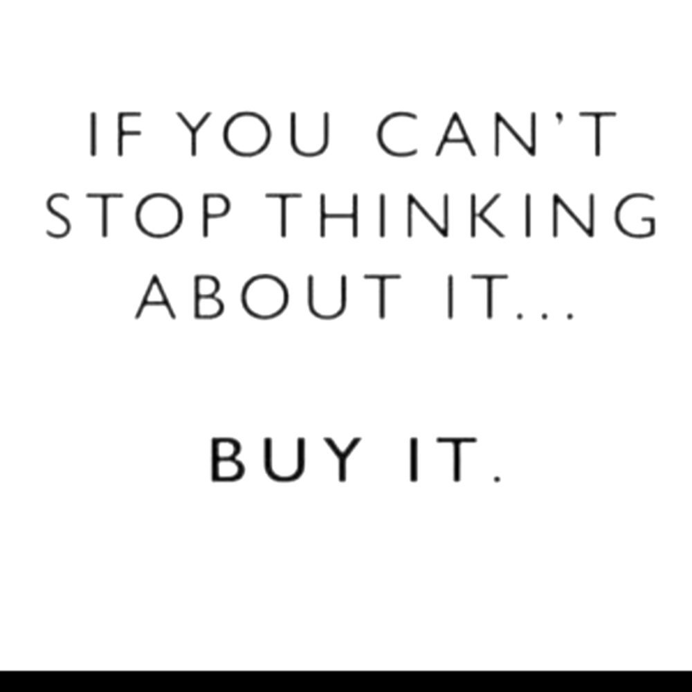 Spoil yourself
